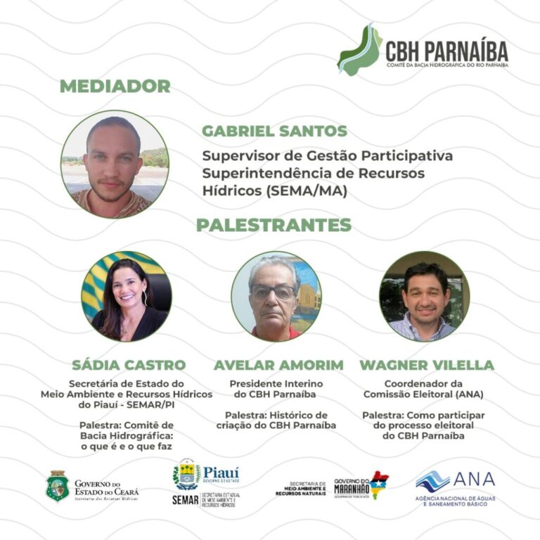 Gestores do Piauí, Ceará e Maranhão debatem sobre Comitê de Bacia Hidrográfica do Rio Parnaíba