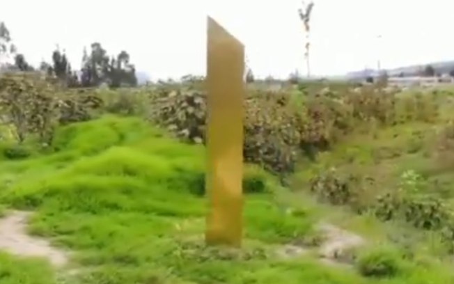 Monólito misterioso chega à América do Sul; veja o vídeo do objeto na Colômbia