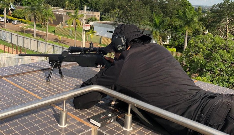 Soldado é o único militar de Brasília a concluir curso de atirador de precisão da PF