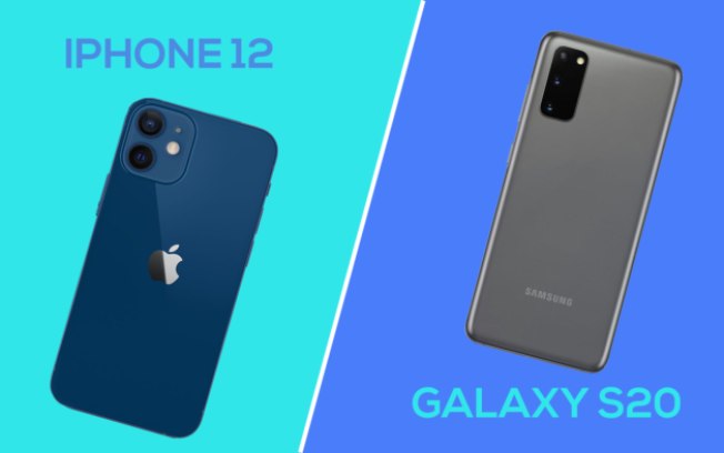 iPhone 12 vs Galaxy S20; qual das linhas é a melhor?