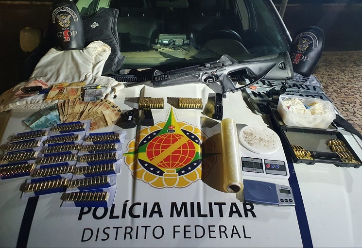 Fornecedor de drogas de Ceilândia é detido no Recanto das Emas