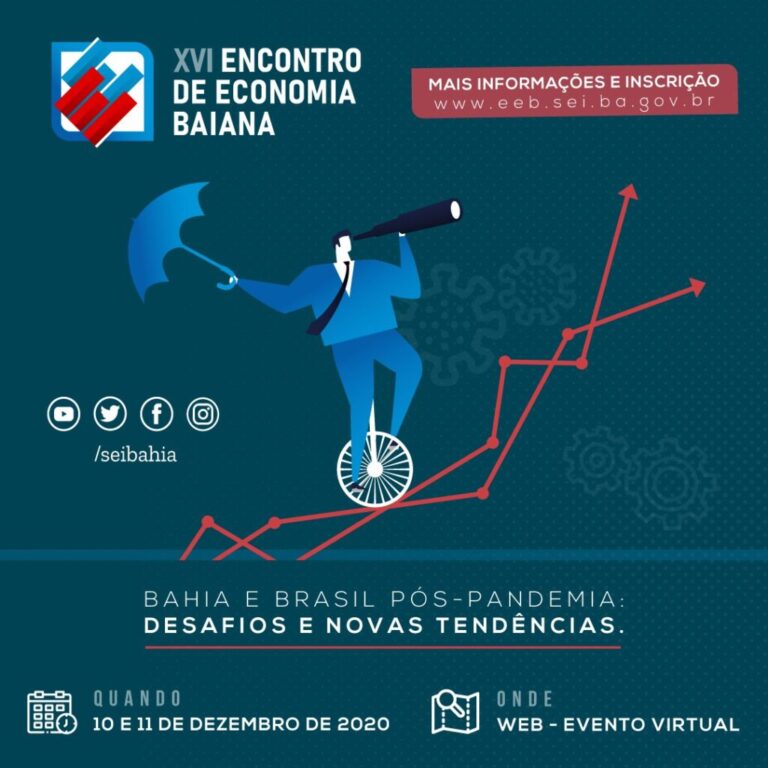 Evento gratuito discute o cenário pós-pandemia na Bahia e no Brasil
