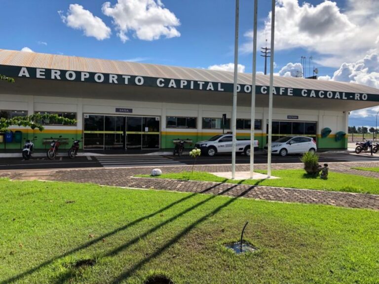 Governo de Rondônia inicia obras no aeroporto de Cacoal