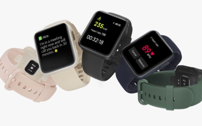 Xiaomi revela relógio Mi Watch Lite com bateria para nove dias