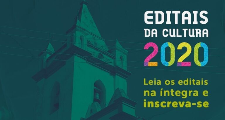 Confira os editais da cultura 2020