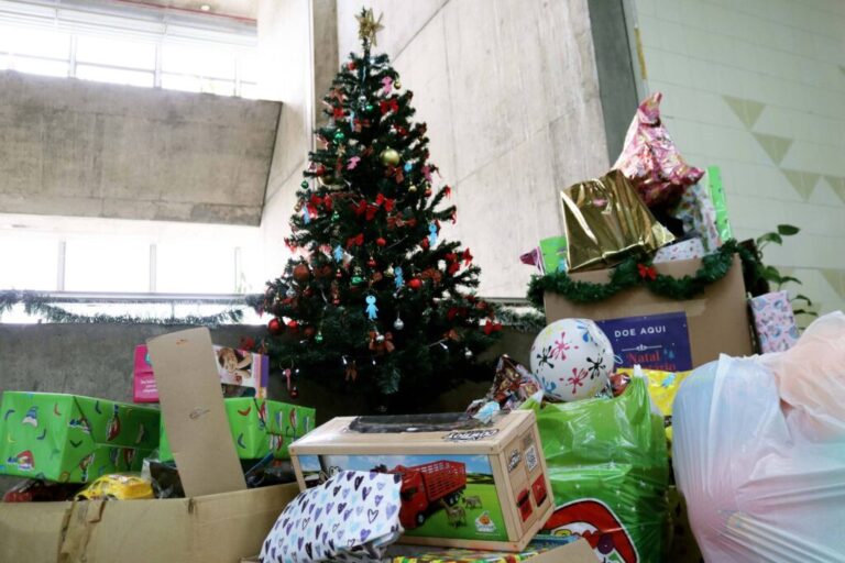 Segurança arrecada  1,5 mil brinquedos  para a campanha  Natal Voluntário