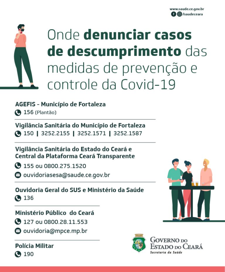 Secretaria da Saúde do Ceará intensifica fiscalização em estabelecimentos