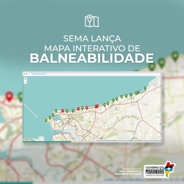 Governo lança novo Mapa Interativo de Balneabilidade