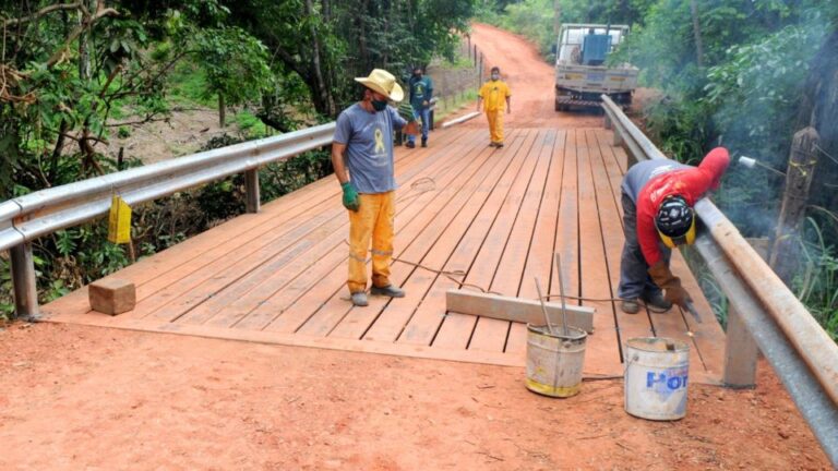 Fercal ganha terceira ponte reformada