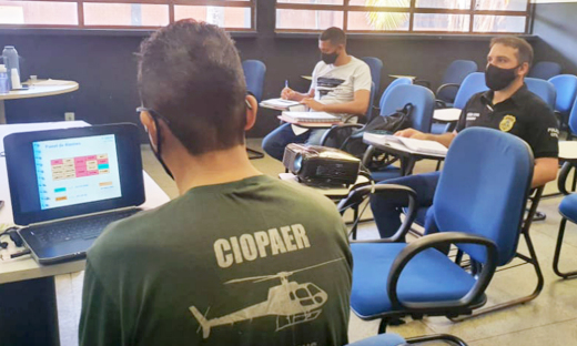 Ciopaer realiza treinamento para habilitar pilotos a voarem em Unidade Pública Aérea