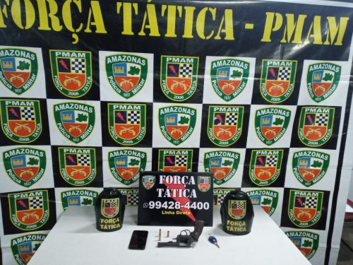 Força Tática detém homem por porte ilegal de arma de fogo
