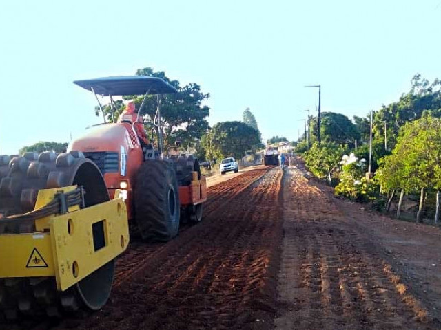 Avança Sergipe: Rodovia entre Aquidabã e Graccho Cardoso já tem 6 Km de asfalto