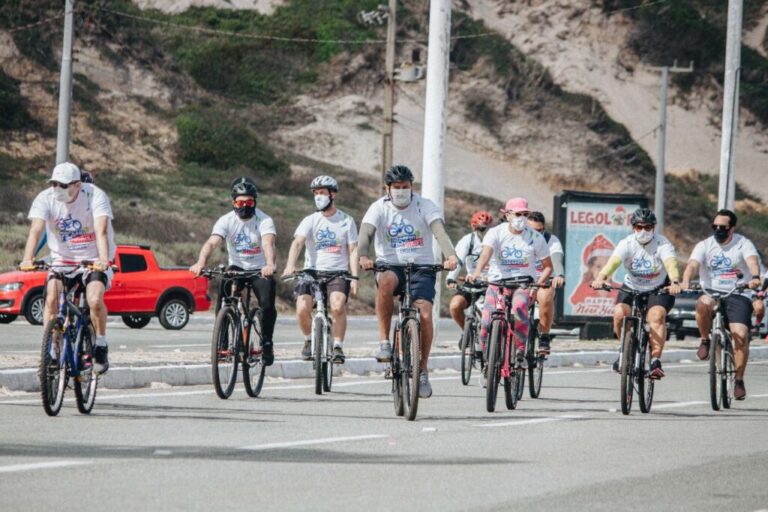 I Passeio Ciclístico da EMSERH alerta para a importância da atividade física para a saúde
