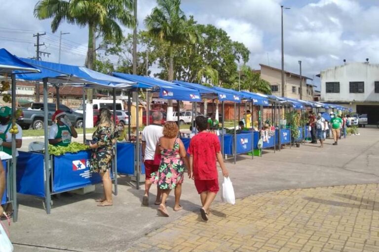 Agricultores de Santo Antônio do Tauá vendem R$ 14 mil em produtos durante Feira