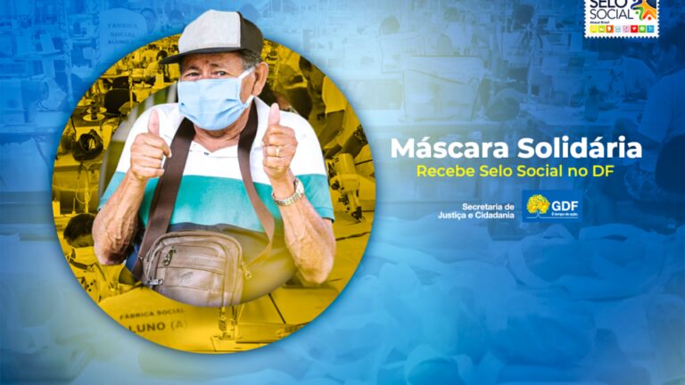 Selo Social reconhece impactos da campanha Máscara Solidária