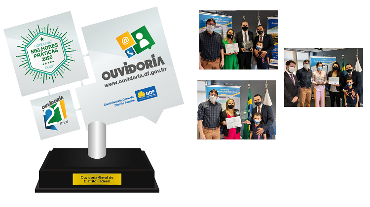 Os vencedores do Prêmio Boas Práticas em Ouvidoria