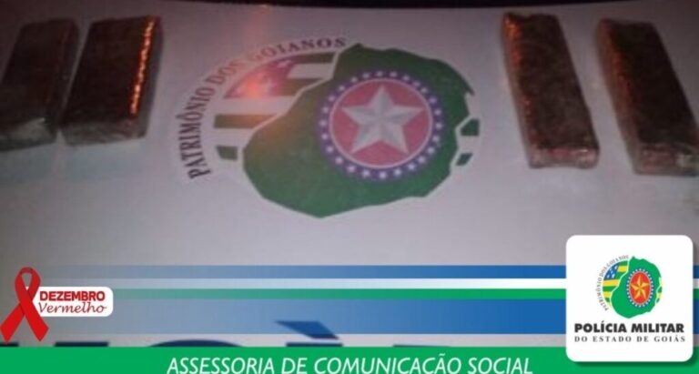 Indivíduo é preso por tráfico de drogas no setor Vila Pedroso, em Goiânia-GO