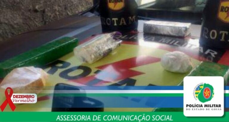 Traficante de drogas é preso no Setor Shangri-la na Região Metropolitana de Goiânia