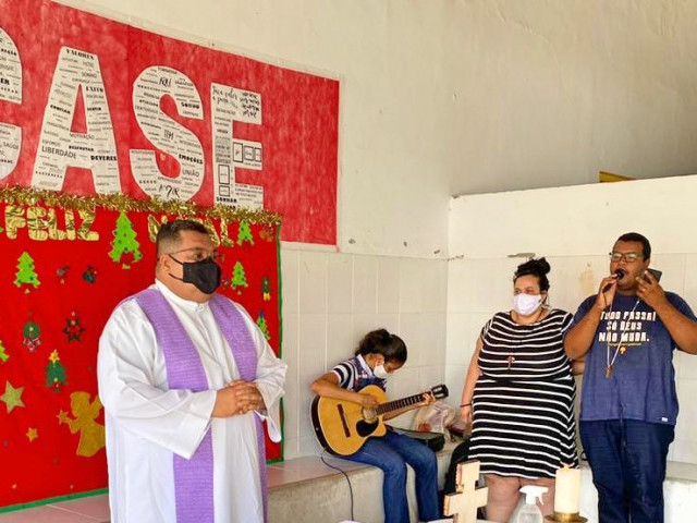 Adolescentes em semiliberdade celebraram Natal com cerimônias religiosas
