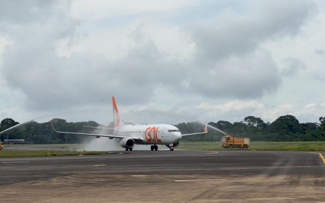 GOL realiza seu primeiro voo em Carajás utilizando o Boeing 737-800