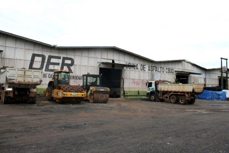 Governo de Rondônia reforça segurança ambiental na produção de asfalto para recuperação viária