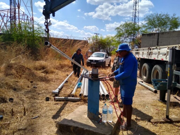 Agespisa reforça abastecimento de água em Picos com operação de novo poço