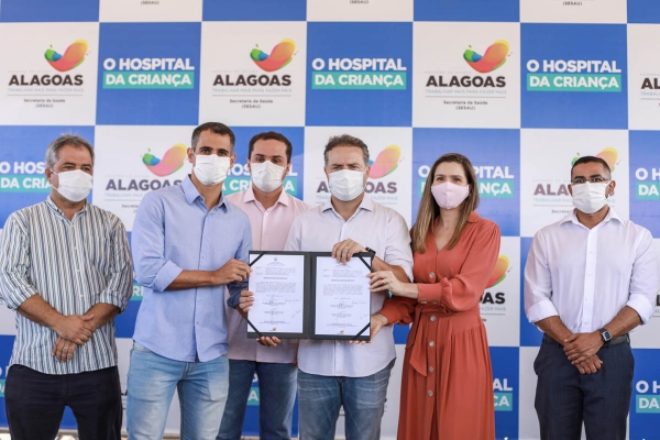 Voltado para crianças: Governo inicia construção do sexto hospital em Alagoas