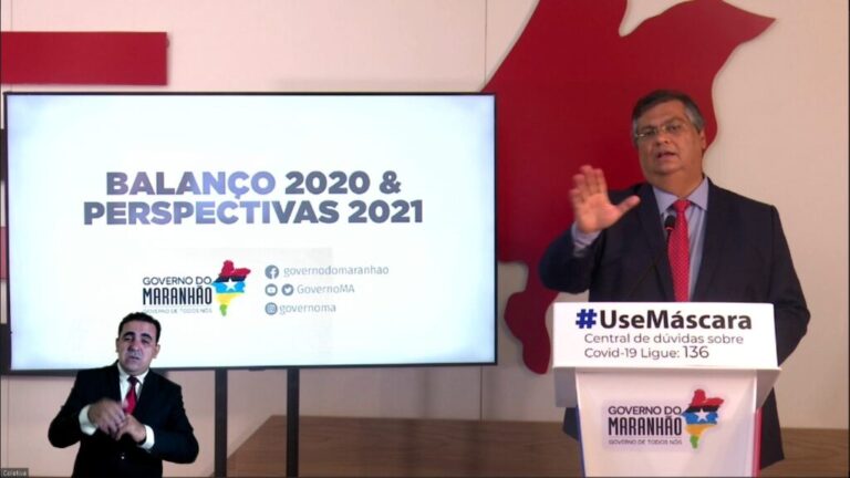 Governador Flávio Dino faz balanço da gestão no cenário de pandemia e enumera medidas para 2021