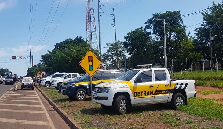 Detran-MS participa de abertura da Operação Rodovida