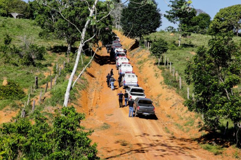 Governo de Rondônia apoia operação de retirada de invasores em reserva extrativista, no Vale do Jamari