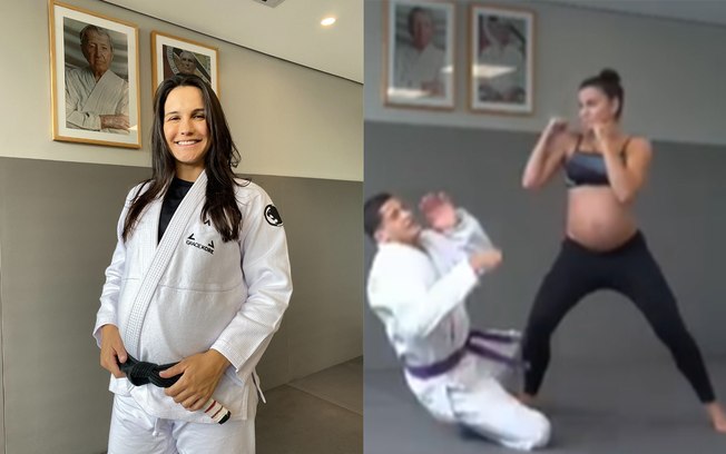 Kyra Gracie é criticada por treinar jiu-jitsu prestes a dar à luz