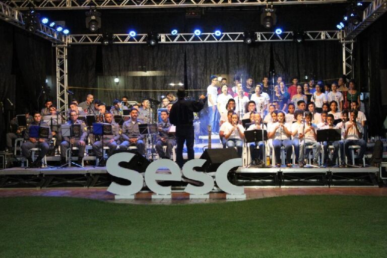Corpo Musical da PM e Instituto Flauta Mágica exibem Cantata de Natal no Sesc Arsenal