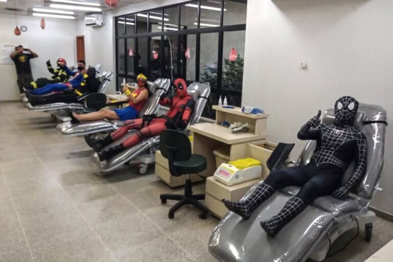 Em Santarém, campanha ‘Herói doa Sangue’ leva 149 pessoas ao Hemocentro