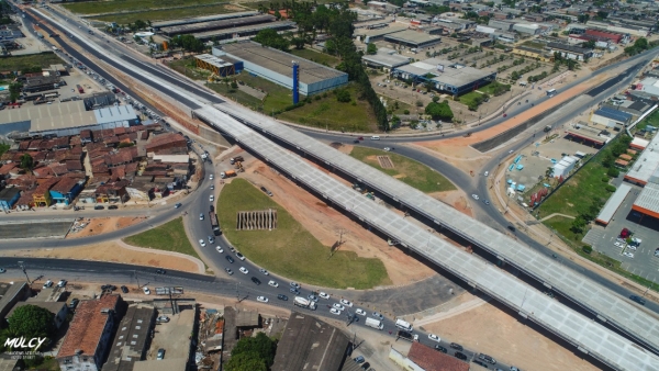 Viaduto da PRF: viaduto e túneis serão liberados para tráfego de veículos nesta terça, 22