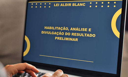 Governo do Tocantins publica novas listas de habilitados e inabilitados aos editais Aldir Blanc