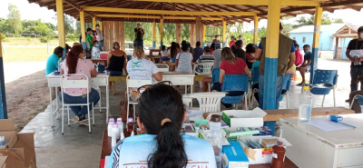 TESTAGEM EM MASSA | Sesau e DSEI Leste realizam testagem em massa para detecção de COVID-19 em comunidades indígenas                                                                            Destaque