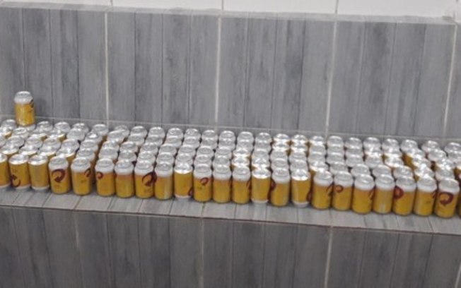 Mais de 140 latas de cerveja são apreendidas dentro de presídio no Recife