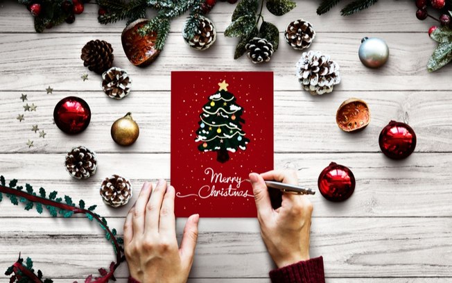 Cartões de Natal: ideias criativas para presentear gastando pouco