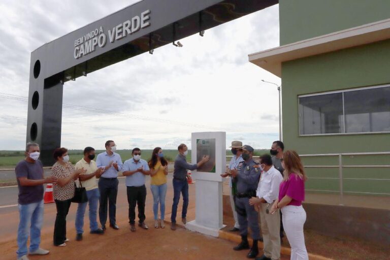 Campo Verde inaugura sistema de monitoramento por câmeras OCR