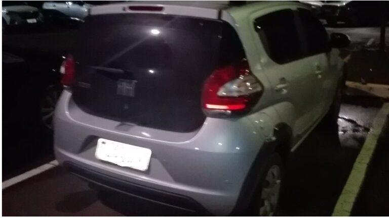 Dupla é presa por receptação de carro no Guará