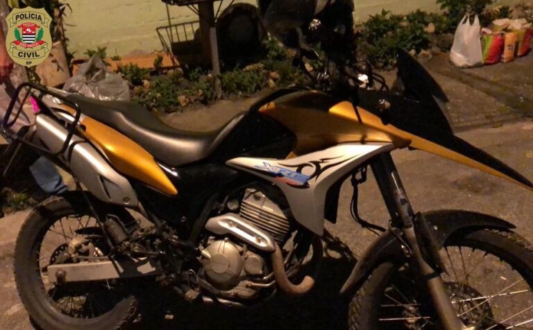 Garra de Santo André prende ladrão de moto