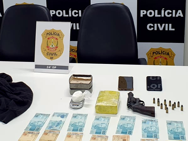 PCDF faz flagrante de tráfico em operação para combater homicídios