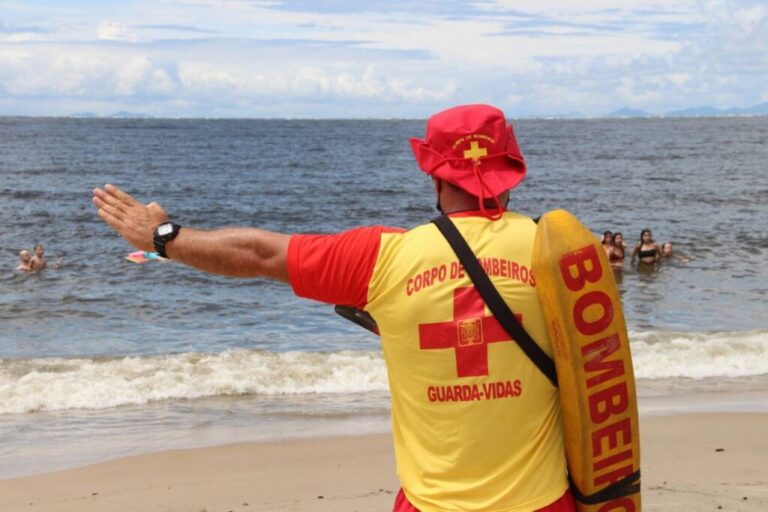 Bombeiros alertam para afogamentos no Litoral