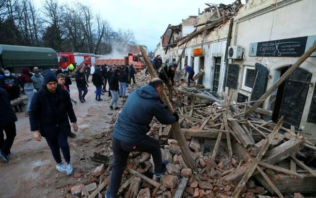 Um dia depois de terremoto, Croácia registra novos tremores de terra