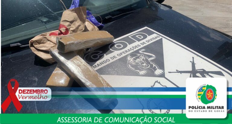 COD prende mulher por tráfico de drogas em Goiânia